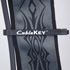 CableKEY on thick gray tribal design strap