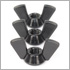 Maxonix® ColorNutZ™ Cymbal Wing-Nuts - Stealth Black