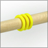 Maxonix® cymTone™ Drumstick Impact Rings